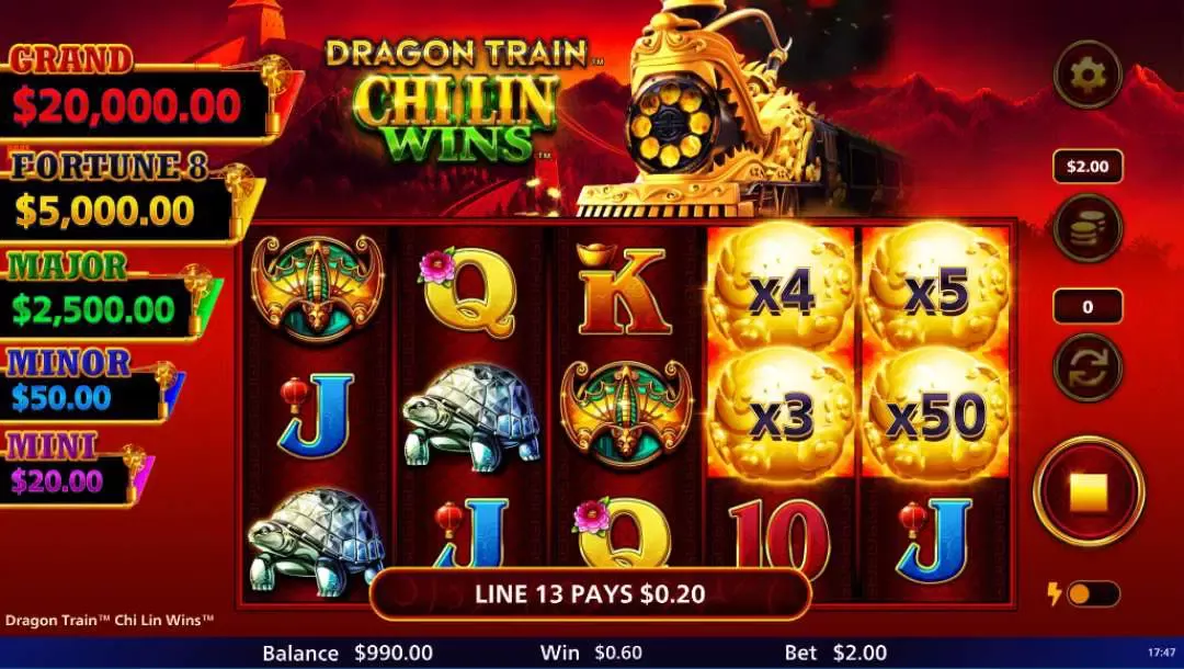 Dragon train slot